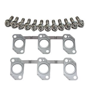Permaseal Exhaust Manifold Titanium Stud & Gasket Kit For Toyota Landcruiser 80 Series HDJ80/HDJ81 1HD-T 4.2L
