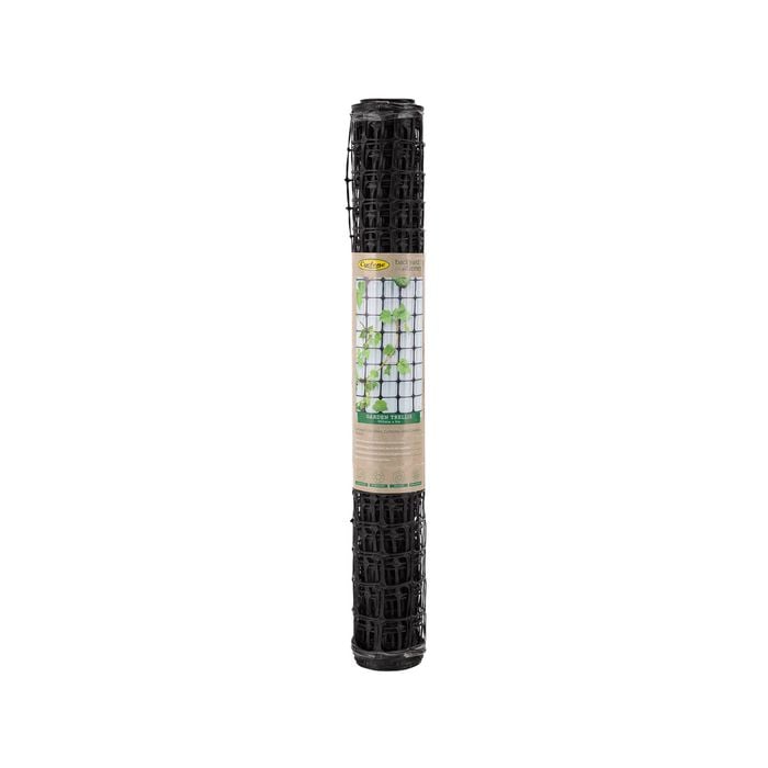 Cyclone 6.0 x 0.9m x 50mm Backyard Farmer Plastic Trellis - Black