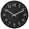NeXtime Dickens Silent Large Wall Clock Black Dial 50x50x5cm Aluminium Case