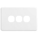 DETA X6 Three Gang Switch Plate Cover