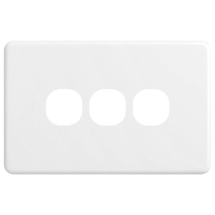 DETA X6 Three Gang Switch Plate Cover