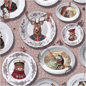 Tales of the Manor Blush, Wallpaper 10.05m x 53cm Wallpaper Boutique