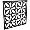 ProtectorAl 300-1200w x 300-1200h Satin Black/Gloss Black Morrocco Unframed Composite Deco Panel