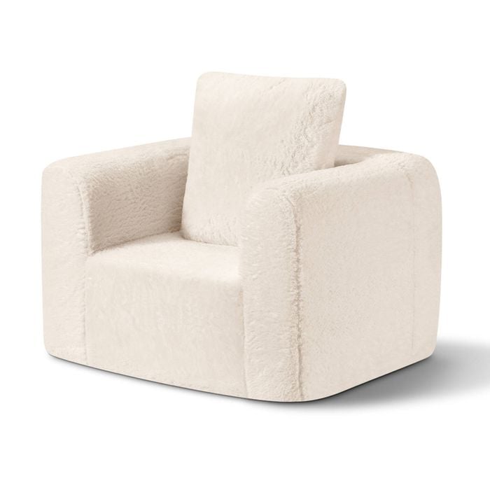 Playpals Kid Sofa Play Couch With Pillow High Back Toddler Chair Sofa