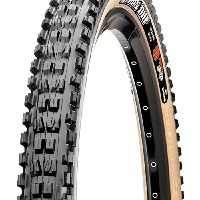 Maxxis Minion Dhf 27.5 X 2.50 Wt Exo Tr Tanwall Fold 60tpi E-25 Tyre