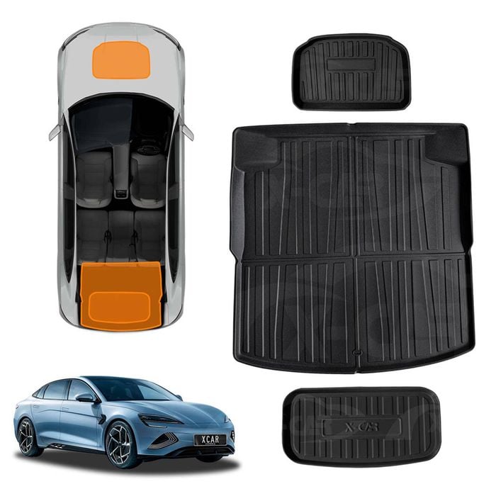 Toolbox Front Trunk Rear Cargo Mat for BYD Seal 2023-Onwards Cargo Luggage Tray Accessories