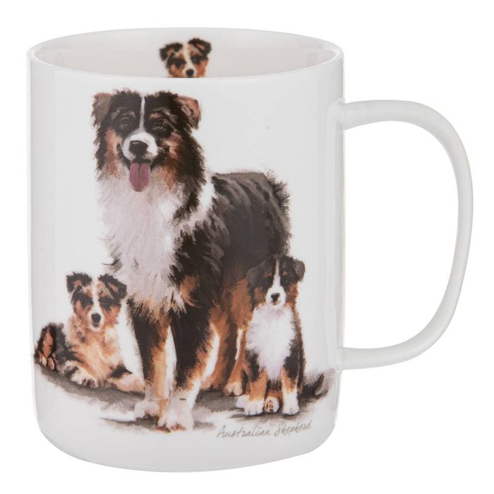Ashdene Puppy Love Mug - Australian Shepherd