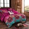 Fabric Fantastic Mandala King Size Quilt/doona/duvet Cover Set