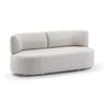 Onslow 2 Seater Outdoor Fabric Lounge Sandstone