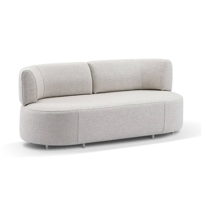 Onslow 2 Seater Outdoor Fabric Lounge Sandstone