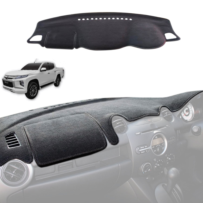 For Mitsubishi Triton Mq/mr 01/2015-12/2024 Custom Car Dash Mat Cover Dashmat