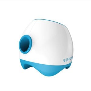 iFetch Too Automatic Rechargable Ball Launcher Dog Fetch Toy White/Blue