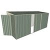 Build-a-Shed 1.5 x 4.5 x 2m Single Sliding Side Door Skillion Shed - Green