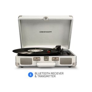 Crosley Cruiser Bluetooth Portable Turntable - White Sands