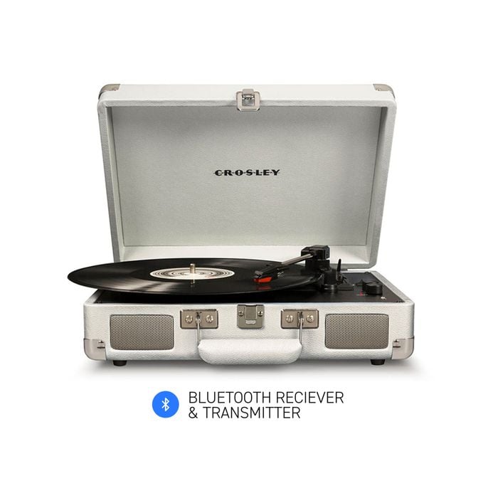 Crosley Cruiser Bluetooth Portable Turntable - White Sands