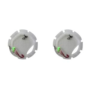 2x Surecatch Whiting Rig Hooks and Lumo Beads Size 6