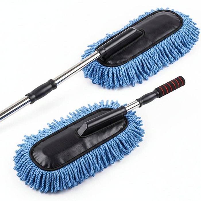 Extendable Wash Brush with Soft Bristles