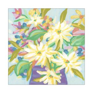 Artey | Sunny Day Bouquet II - Stretched Canvas - Stretched Canvas - 64 x 64cm