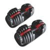 Fitness Master 48kg Adjustable Dumbbell Set Home Gym Exercise Equipment 2x24kg