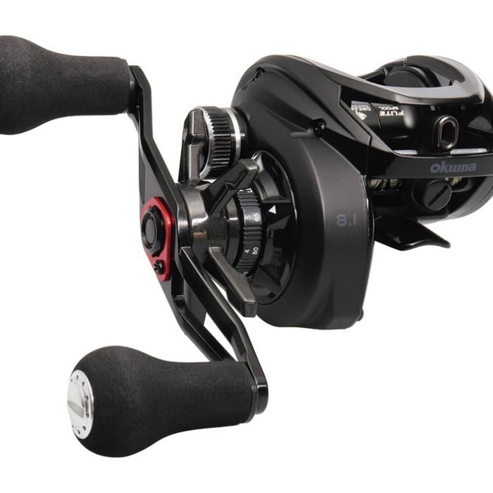 Okuma Hakai High Speed Low Profile Baitcaster Reel with 7 Bearings -Right Handed