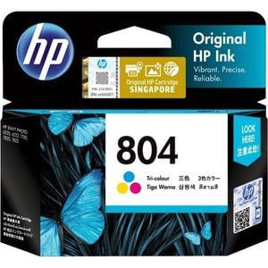 Hp 804 Original Inkjet Ink Cartridge - Tri-colour Pack - 165 Pages Tri-color