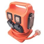 Click 4 Outlet Portable Power Block