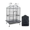 YES4PETS XL Bird Cage Pet Parrot Aviary with Perch & Feeder With Cover