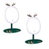 SOGA 2X Green Antler LED Light Makeup Mirror Tabletop Vanity