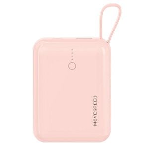 MOVE SPEED Mini Power Bank 10000mAh 22.5W - Pink
