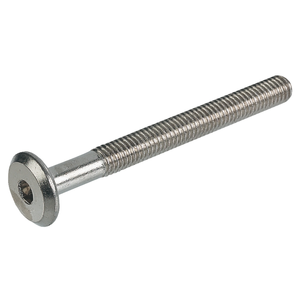 Hafele M6 x 90mm Brass Joint Connector Bolt with T-Nut - 12 Pack