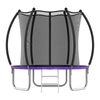 Advwin 8FT Outdoor Trampoline for Kids w/Ladder, Sprinkler & LED Lights, Max Limit 200 kg