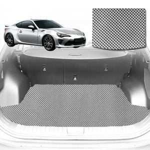 6D Diamond Car Boot Mat for Toyota 86 2012-2021-Coupe-Cargo Mat-Grey-Outback GT
