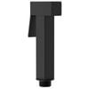 evekare Matte Black Square Hand Piece Bidet Spray