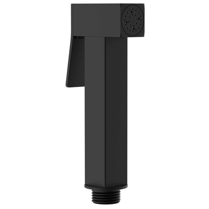 evekare Matte Black Square Hand Piece Bidet Spray