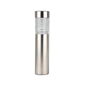 Click 27cm Lava Glass Bollard LED Solar Light