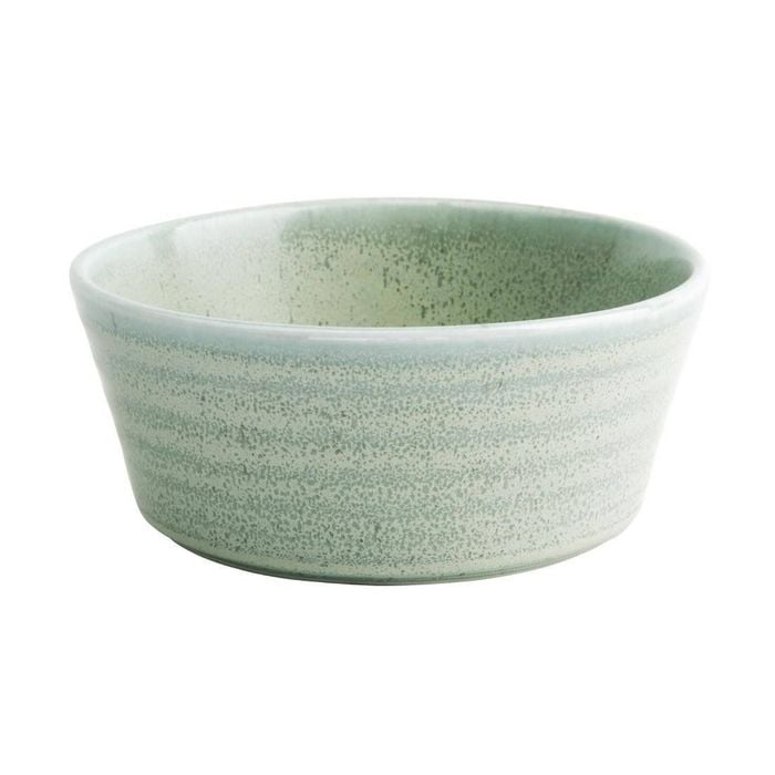 Olympia Cavolo Flat Round Bowls Spring Green 143mm 6 Pack Ceramic Tableware