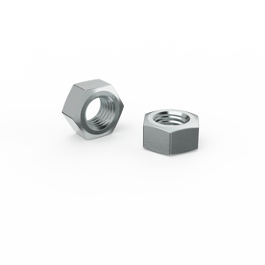 ZENITH M10 Zinc Plated Hex Nuts - Each