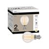 Luce Bella Candle Filament B15 LED  250lm Warm White 2W Globe - 2 Pack