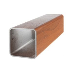 DECO 65 x 65mm Ironbark DecoSlat Radius Corner Post
