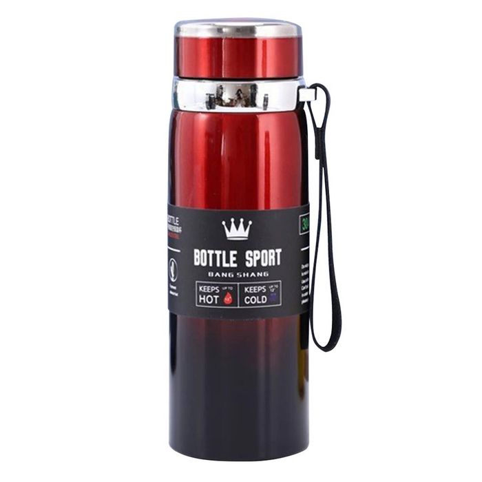 1l Thermal Water Bottle Red