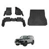 AUSGO Floor Mats & Boot Liner Set for Toyota Land Cruiser 300 Landcruiser 300 LC300 5-Seat 2025-Onwards Car Liners Cargo Mat