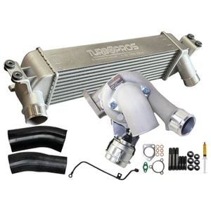 Upgrade Billet Turbo+85mm Intercooler & Hoses And Genuine Oil Feed Pipe For Hyundai Iload / Imax D4cb 2.5l 2008-2012