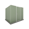Absco Sheds 2.26 x 1.52 x 1.8m Pale Eucalypt Single Door Reverse Skillion Garden Shed