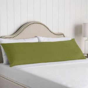 Artex 100% Cotton Body Pillowcase Nature Collection Moss