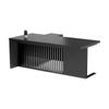 Modern Furniture AFTAN 180 cm Black Executive Desk - Black Concrete
