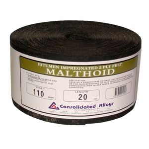 Malthoid 110mm x 20m 2 Ply Bituminous Flashing