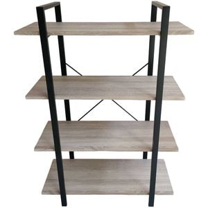 Zetland 4-Tier Bookshelves