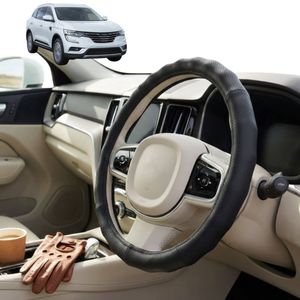 Australian Goose Steering Wheel Cover for Renault KOLEOS 2016 - Current (HC) Circle Black
