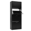 Artiss 3 Tier Shoe Storage Rack Cabinet