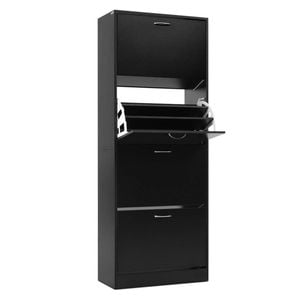Artiss 3 Tier Shoe Storage Rack Cabinet